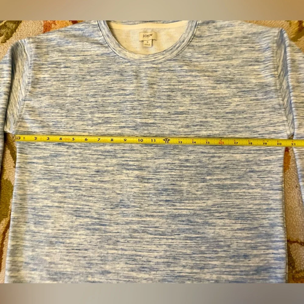 J.Crew women’s size small heather blue sweatshirt